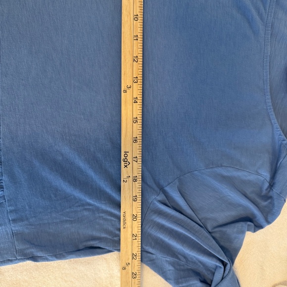 J Jill Women's XL Long Sleeve Medium-Powder Blue Long Sleeve Top - Picture 5 of 8